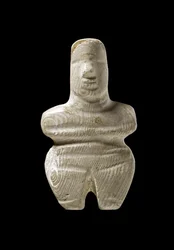 Cycladisch beeldje, Naxos, c.3000-2000 v.Chr.